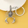 Scorpion King Pinging Keychain Retro Domineering Scorpion Warrior Keychain Bolsa de carro pendurado Ornamentos Car Orretro Criativo Presente