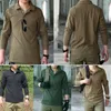 Militaire Polo's Militaire Polo-shirt voor heren Lange mouw Tops Male tactische training Shirts Men Outdoor Combat Snel droge T-shirts Slim Fit 230317