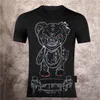 T-shirt da uomo Polo Designer Mens Skull Diamond magliette Manica corta Marca Primavera ed estate alta O-Collo Qualità Skulls TShirt tees # CH31