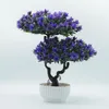 Dekorativa blommor planten bonsai boom potten nep bloemen ingemaakts prydnad voor hem tuin kamer tafel dekoratie el dekor plantas plantas