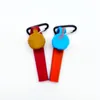 Colorful Portable Buckle Silicone Pipes Herb Tobacco Cover Oil Rigs Metal Multihole Filter Spoon Bowl Handpipes Innovative Smoking Cigarette Hand Holder Tube