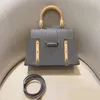 Sacs à main de luxe noir marron vert pour femmes petite taille sac à main en cuir véritable sac à main rivet en métal accessoires de mode sac à bandoulière bandoulière élégant XB001 E23