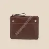 Vintage Color Leather Men Coin Purse PU Leather Zipper Coin Wallet Retro Key Holder Small Money Bag Clutch Bag Short Card Holder