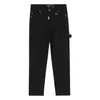 2023 High Street Fashion Märke Presentmen's Pants Rep Straight Jeans American Loose Mångsidig arbetskläder Pocket Stretch Casual