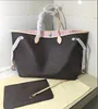 Tragetaschen 10A Heiße Damenhandtasche, braune Blumen-Einkaufstasche, Schulter-Crossbody-Geldbörse, modisches echtes Leder, große Kapazität, klassische Brief-Clutch-Geldbörse, Größe 32 cm, 40 cm