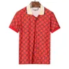 Erkek Tees Polos Erkek Tasarımcı Polo Gömlek Lüks İtalyan Marka Erkek Baskılı G Harf Giyim Kısa Kollu Moda Günlük Erkek Yazlık T-Shirt Asya Beden M-3XL