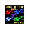 2016 LED -remsor 30m RGB Light Strip 5050 SMD 5M 300 LEDS Vattentät IR Remote Controller av DHS Drop Leverany Lights Lighting Holiday DHMP1