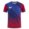 Heren t shirts tennis badminton zomer mode print sporten casual mannen en vrouwen los simpel verkopen ronde nek t-shirt toppen met korte mouwen