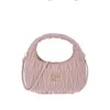 Fashion Designer bags satin mini handbags wander MiU HOBO Clutch Holding Handbar Shoulder Bag Luxury Retro wallet Leather Banquet Travel handbag