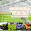 フルスペクトルLED屋内植物の栽培光、60W 120W播種野菜の花の花のためのランプ、温室栽培テント吊り下げキットフィクスチャースクエア20cm 30cm太陽のような