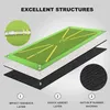 Autres produits de golf Divot Board Low Point et Swing Path Trainer Tapis de traçage à rétroaction instantanée N'importe où Voir votre 230316