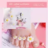 Nail Art Kits ELECOOL 8pcs Soft Silicone Toe Separator Foot Finger Divider Form Manicure Pedicure Care Flower Holder Accessory Tool
