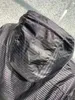 2023 nouvelles vestes de créateurs veste noire double face cousue de poche élégante avec fermeture à glissière décontractée pour hommes de marques de créateurs de luxe