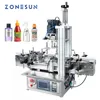 ZONESUN Ropp Pump Pneumatic Vial Desktop Screw Automatic Capping Machines Spray bottle cap Glass Screw Perfume Pet Plastic