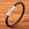 Bedelarmbanden mode eenvoudige wrap geweven handgemaakte mannen mannelijke vrouwen lederen armband bangle groothandel paar sieraden cadeau