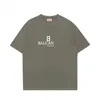 Designer Mens T-shirts uppdaterade T-skjortor Hip Hop-mönstertryck Kort ärm trendig all-match man t shirt polo chothes lösa tees på sommaren