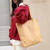 Borse da sera Borsa a pieghe alla moda Ins Vintage DuPont Paper Tote Bag Net Red Wash Kraft Shoulder For Women