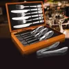 Dinnerware Sets Stainless Steel Kitchen Cutlery Storage Box Luxury Dining Table Household Fork Knife Spoon Complete Vaisselle Cuisine