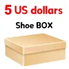 신발 상자 US 5 8 10 달러 운동화 농구 부츠 캐주얼 신발 슬리퍼 및 기타 유형의 운동화