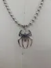 Kolye Kolyeleri Goth Vintage Metal Örümcek Gümüş Renk Çelik Top Zinciri Kısa Gerilim estetik Takı Kadınlar Bijoux Femme