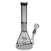 Saml 30 cm di altezza Dab rig Fumo Narghilè Pipa ad acqua 2 Auto Pneumatici Percolatori vetro Bong e Diffsion dab rig Dimensione giunto 18,8 mm PG3026