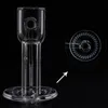 Full Weld Smoking Terp Slurper Quartz Banger Beveled Edge 20mmOD Heady Nails With Dichro Glass Marble Pearls Caps Hollow Quartz Pillars For Glass Water Bong Dab Rig