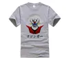 Herr t -skjortor casual mazinger z manlig naturlig bomull kort ärm bekväma tecknade roliga tees