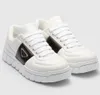 Perfect Brand Padded Men Sneakers Shoes White Black Leather Trainers Light Outdoor Trainers Men's Casual Walking EU38-46