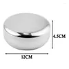 ボウル8.5/10.5/12cm韓国のステンレス鋼調理済みライスボウル料理韓国暖かい伝統的な植物材キッチンアクセサリー