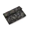 Portefeuilles Nouvelle armée Camouflage Mini portefeuille magique en cuir pour hommes avec poche à monnaie mince sac à main pince à billets sac carte de crédit bancaire titulaire de l'argent L230303