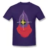 Heren t shirts kleding doden cellen slijm vechten roguelike game rood blobespierre mode mode short mouw t-shirt