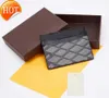 Luxury Brand Designer Wallets Card Dams Men's Bag Clutch Antik av högsta kvalitet Multifunktionellt lädermyntfickaplats 10.4 7.2 cm Factory Wholesale Sale