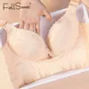 Bras FallSweet Lace Long Line for Women Wire Free Padded Lingerie Sexy Plus Size Underwear Corset siere Hide Back Fat Bra 230317