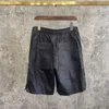 Shorts para hombres 2022SS High Street Dark Style Rivet Rivet Shorts Diagonal Shorts para hombres y pantalones cortos para hombres G230316