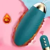Nxy vibratorer kraftfull för kvinnor trådlös fjärrkontroll uppvärmning vibrerande ägg klitoris stimulator kula hopp ägg sex leksaker 230310