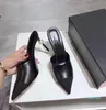 Style moda damska Slipper Summer Designer Buty na wysokim obcasie Dopasowywanie kolorów sandałów Pearl Sandały Klasyczne damskie wypoczynek na wysokim obcasie Rozmiar 34-41