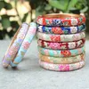 Bangle Wholesale 10pcs Pequim Cloisonne National Wind Peony