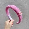 Designer Womens Hair Hoop Waffle Fashion Sponge headband Girls Simple Versatile Color Block Hair Accessories Style Hairpin Popular Brand Gift