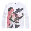 Herren T-Shirts Trinity Seven The Magicians T-Shirts Männer Hip Hop Langarm Anime Shirt Arata Kasuga Cosplay Motive Frauen