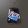 Shorts pour hommes Pantalons de basket-ball Raptors Shorts de sport Lakers Pantalons d'entraînement de course à pied pour hommes Lâche sur le genou Grizzlies Capris