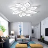 モダンなLEDシャンデリアリングリビングルームダイニングルームベッドルームLEDランプメモリ機能LED天井シャンデリア照明器具