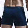 Monti di marca Booker maschile mutandine maschile sexy accogliente pene scrotola di separazione scrotale uomo tasca di seta ghiacciata homme boxershorts