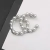 Luxury Brand Pearl Brooch Letter Designer Brooches For Women Charm Wedding Party Gift Jewelry Accessorie