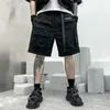 Men's Shorts Tactical Cargo Shorts With Belt Mens Harajuku Casual Techwear Shorts Streetwear Clothing Man Hip Hop Short Pants Bermuda Homme G230316