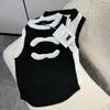 Tanques de mujer Camis Diseñador diseñador nuevo Frenfashion para mujer tanque suéter deportes al aire libre cuentas bordado letras camisas chaleco delgado verano dama pgoz