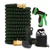 Watering Equipments 25FT 50FT 75FT 100FT Expandable Garden Hose Magic Flexible Water Durable Lightweight Plastic Hoses Pipe With Spray