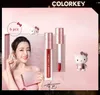 Lip Gloss 1set 6pcs Mini tamanho definido hidratante batom líquido à prova d'água Longlasting Matte Makeup Gift Boxlip