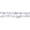 Chains Classic White Natural Stone & Crystal Shell Necklace Fashion Jewellery For Woman Party