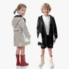 Sweats à capuche mode enfants imperméable vestes imperméables 2-14 ans enfants manteau 230317