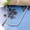 Chains High Quality Original 925 Sterling Silver Pan Winter Beads Necklace Women Jewelry Gift Wholesale